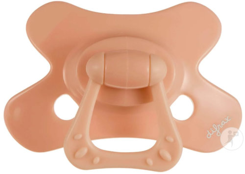 Difrax Schnuller Natural Babys 6+ Monate Pure Peachy 1 Stück