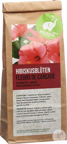 Dixa Bio Hibiskusblüten Geschnitten Beutel 100g