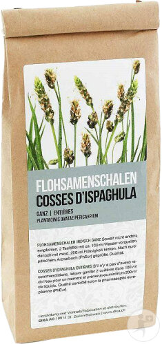 Dixa Indische Flohsamenschalen Ganz Beutel 170g