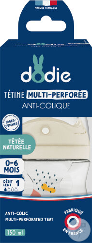 Dodie Babyflasche Nature Terracotta 0-6 Monate Debit 1 150ml 1 Stück