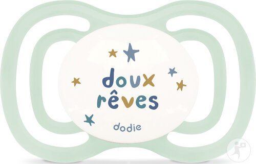 Dodie Schnuller +18 Monate Duo Tag/Nacht Unisex F8 2 Stück