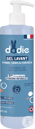 Dodie Waschgel 3In1 Gesicht Körper Und Haare Pumpflasche 500ml