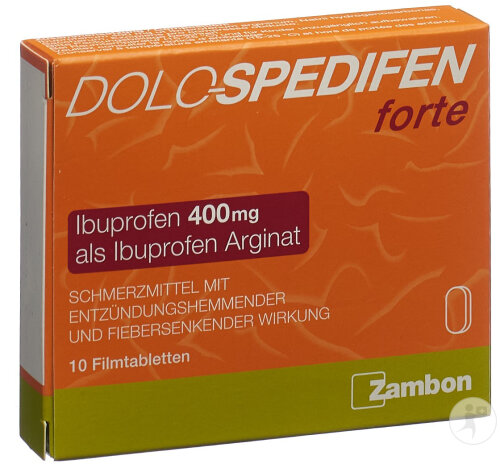 Dolo Spedifen Forte Filmtabletten 400mg 10 Stück