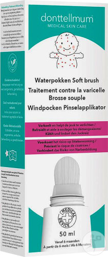 Donttellmum Behandlung Gegen Windpocken Mit Weicher Bürste 50ml