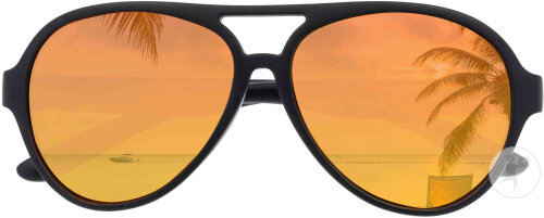 Dooky Sunglasses Junior 3-7 Jahre Jamaica Air Black 1 Paar