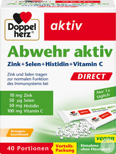Doppelherz Aktiv Abwehr Aktiv Direkt Granulat 40 Stück