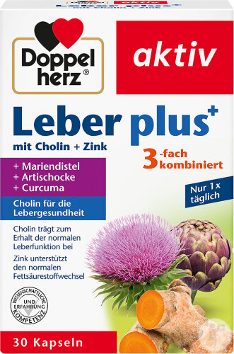 Doppelherz Aktiv Leber Plus Kapseln 30 Stück