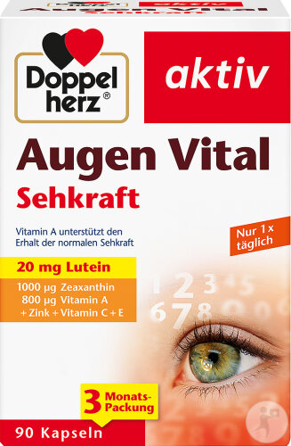 Doppelherz Aktiv Sehkraft Vital Kapseln 90 Stück