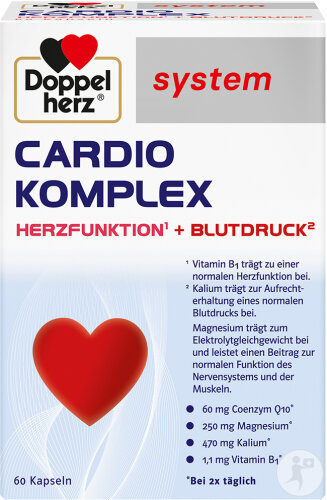 Doppelherz System Cardio Komplex 60 Kapseln