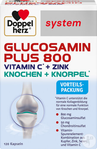 Doppelherz System Glucosamin Plus 800 Kapseln 120 Stück