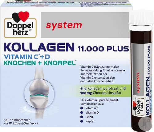 Doppelherz System Kollagen 11.000 Plus Trinkampullen 30x25ml