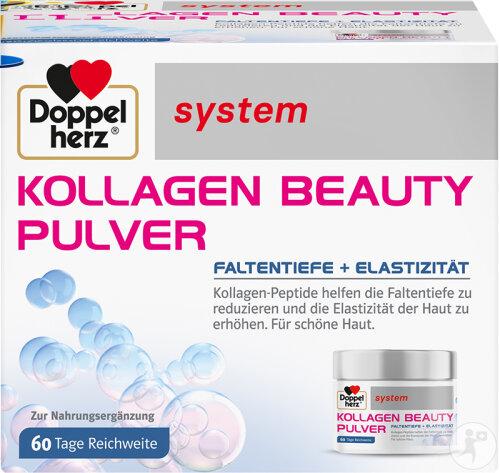 Doppelherz System Kollagen Beauty Pulver 150g