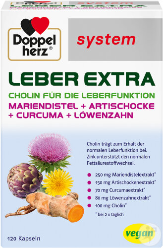 Doppelherz System Leber Extra 120 Kapseln