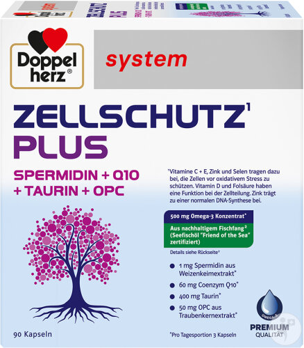 Doppelherz System Zellschutz Plus 90 Kapseln