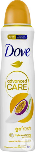 Dove Advanced Care Go Fresh 72h Passion Fruit & Lemongrass Spray 150ml