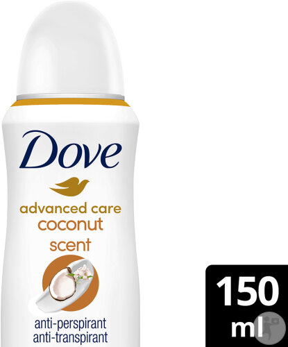 Dove Anti-Transpirant Spray Coconut And Jasmine Flower 150ml-4