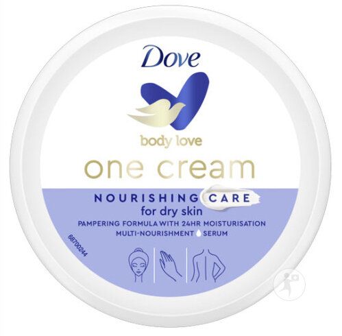 Dove Body Love One Cream Reichhaltige Pflege Feuchtigkeitscreme Tiegel 250ml