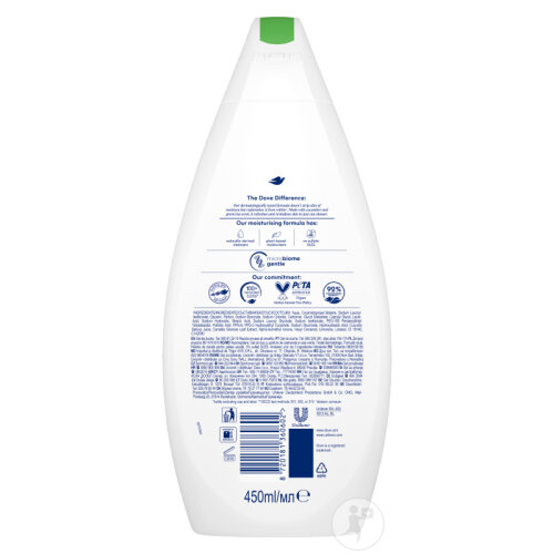 Dove Refreshing Duschgel Gurke Und Grüner Tee 450ml-2