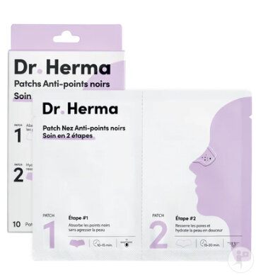 Dr. Herma Mitesser Patch 2 Schritte 10 Patches