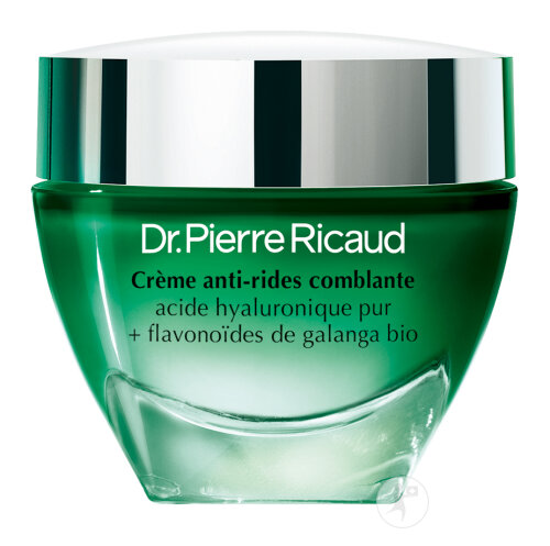 Dr. Pierre Ricaud Anti-Falten Creme Pure Hyaluronsäure + Flavonoide Aus Bio-Galgant 40ml