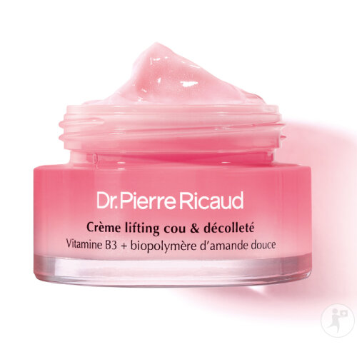 Dr. Pierre Ricaud Hals Und Dekolleté Lifting Creme Mit Vitamin B3 Und Süßem Mandel Biopolymer 50ml-4
