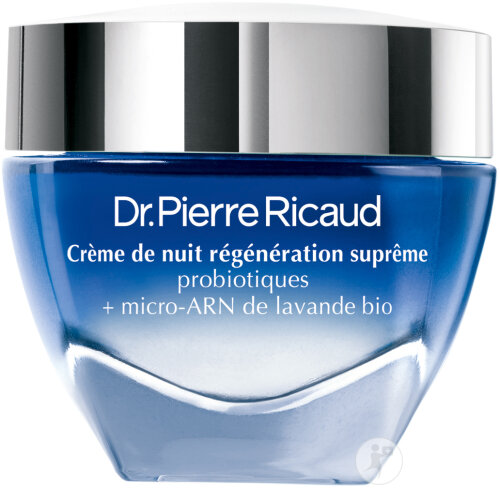 Dr. Pierre Ricaud Nachtcreme Supreme Regeneration Probiotics + Micro-Arn De Lavande Bio 40ml