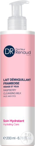 Dr Renaud Reinigungsmilch Himbeer Feuchtigkeitsspendende Pflege Gesicht Und Augen 200ml