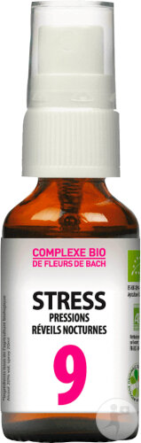 Dr. Theiss 9 Stress Bachblüten Bio Spray 20ml