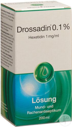 Drossadin Lösung 0,1% Mund- Und Rachenantiseptikum 200ml