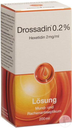 Drossadin Lösung 0,2% Mund- Und Rachenantiseptikum 200ml