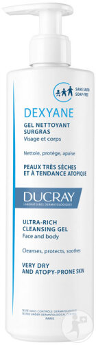Ducray Dexyane Rückfettendes Reinigungsgel Sehr Trockene Atopische Haut 400ml