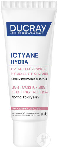 Ducray Ictyane Hydra Leichte Gesichtscreme Feuchtigkeitsspendend Und Beruhigend 40ml