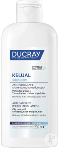 Ducray Kelual Squanorm Erfrischendes Shampoo 200ml