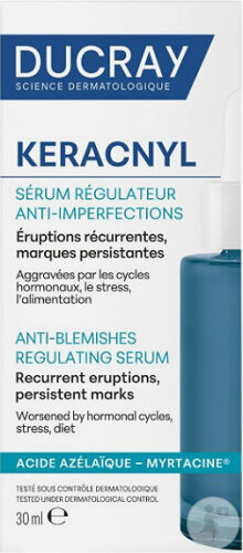 Ducray Keracnyl Regulierendes Serum Gegen Unreinheiten Azelainsäure - Myrtacin 30ml