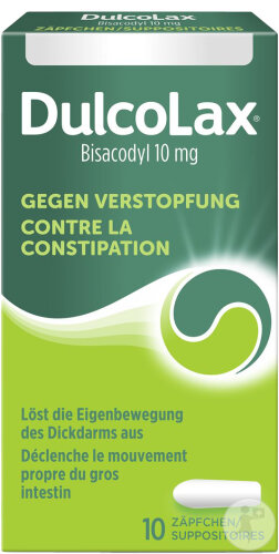 Dulcolax Bisacodyl 10mg 10 Zäpfchen