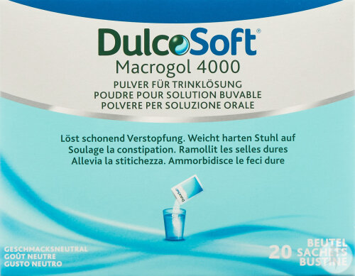 Dulcosoft Pulver Zur Herstellung Einer Lösung Zum Einnehmen 20 Beutel 10g