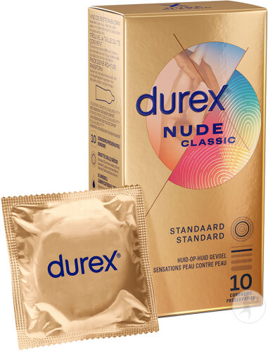 Durex Originals Nude Classic Kondome Extra Dünn 10 Stück