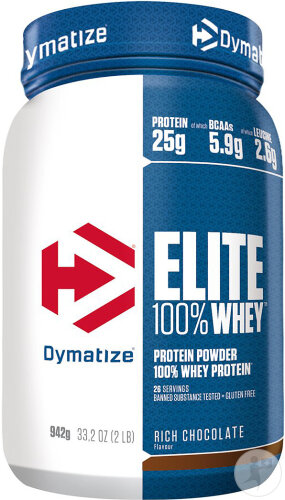 Dymatize Elite Whey Geschmack Chocolat 942g