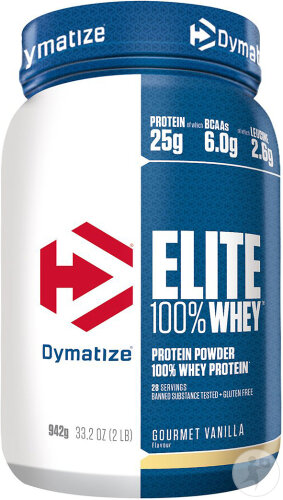 Dymatize Elite Whey Geschmack Gourmet Vanilla 942g