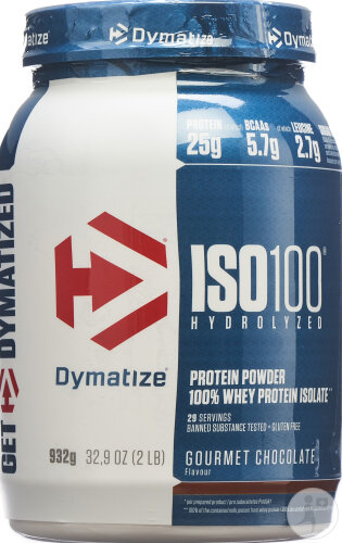 Dymatize ISO100 Geschmack Gourmet Chocolate 932g