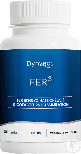 Dynveo Eisen & Vitamin C Komplex Fer3 60 Kapseln