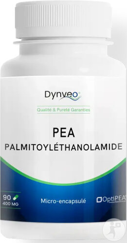 Dynveo Palmitoylethanolamid PEA OptiPea Rein Und Mikronisiert 400mg 90 Kapseln