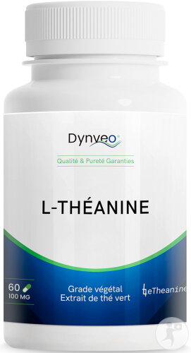 Dynveo Pflanzliches L-Theanin Standardisiert Auf 40% 100mg 60 Kapseln
