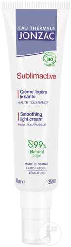 Eau Thermale Jonzac Sublimactive Leichte Glättende Creme Bio Tube 40ml