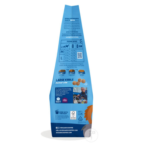 Edgard & Cooper Kroketten Für Große Erwachsene Hunde Frischer Lachs 12kg-3