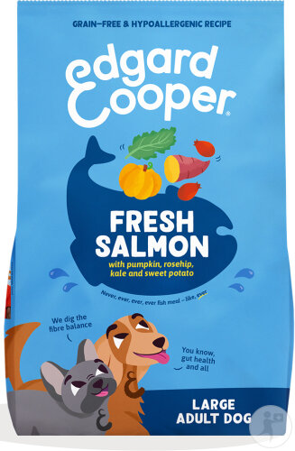 Edgard & Cooper Kroketten Für Große Erwachsene Hunde Frischer Lachs 12kg