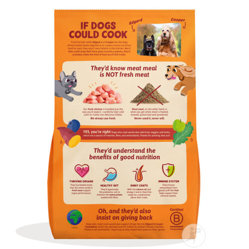 Edgard & Cooper Kroketten Für Kleine Erwachsene Hunde Frisches Huhn 3kg-2