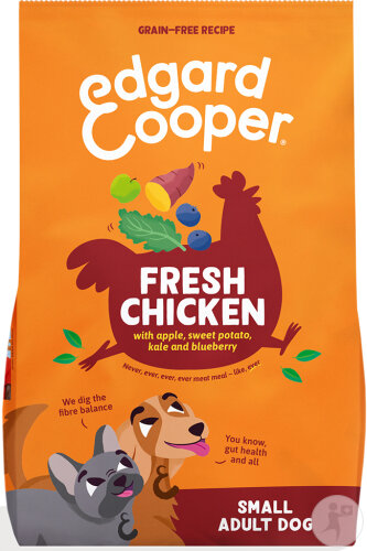 Edgard & Cooper Kroketten Für Kleine Erwachsene Hunde Frisches Huhn 3kg