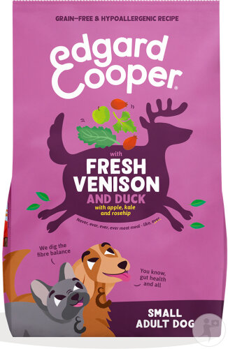 Edgard & Cooper Kroketten Für Kleine Erwachsene Hunde Frisches Wild & Ente 3kg