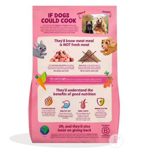 Edgard & Cooper Kroketten Für Mittelgroße Welpen Frische Ente & Huhn 7kg-2